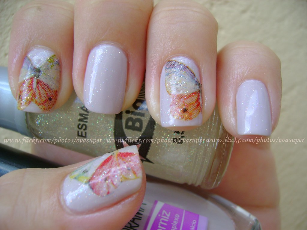 Decoupage Nail Art Olha que coisinha mais foooofa gente!! … Flickr