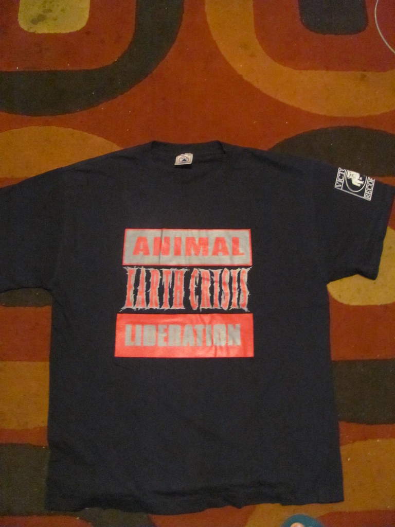 Earth Crisis "Animal Liberation Now" L Front. Se subasta