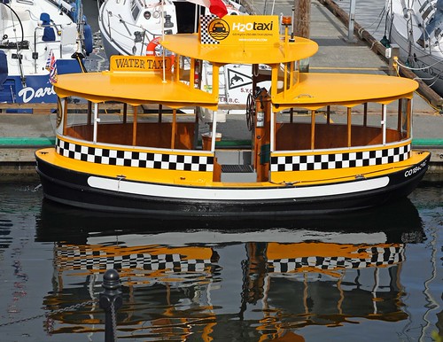 Cute water taxi in Victoria's Inner Harbour We visited Vic… Flickr