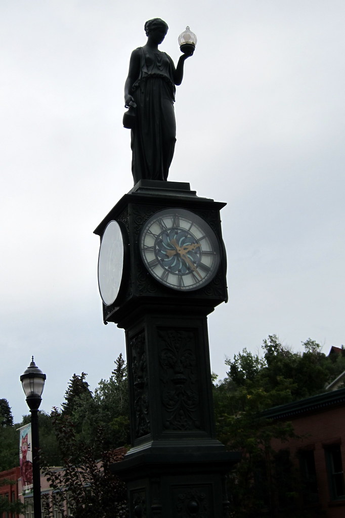 Colorado Manitou Springs Wheeler Town Clock a photo on Flickriver