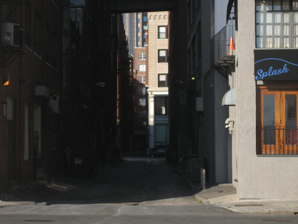 Leather District alley, Boston, Oct. 2011 Gig Harmon Flickr