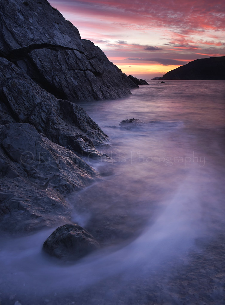 Dawn colour, Sandy Cove. Dawn Colour, Sandy Cove, Lee Bay,… Flickr