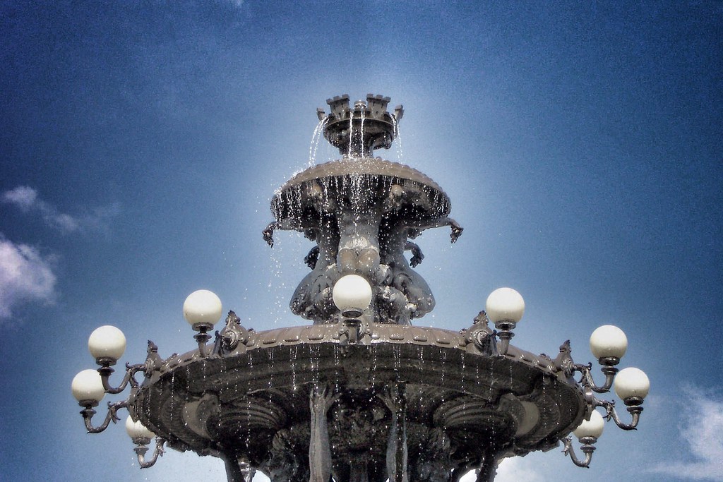 Washington DC Bartholdi Fountain Landmark The fountain… Flickr