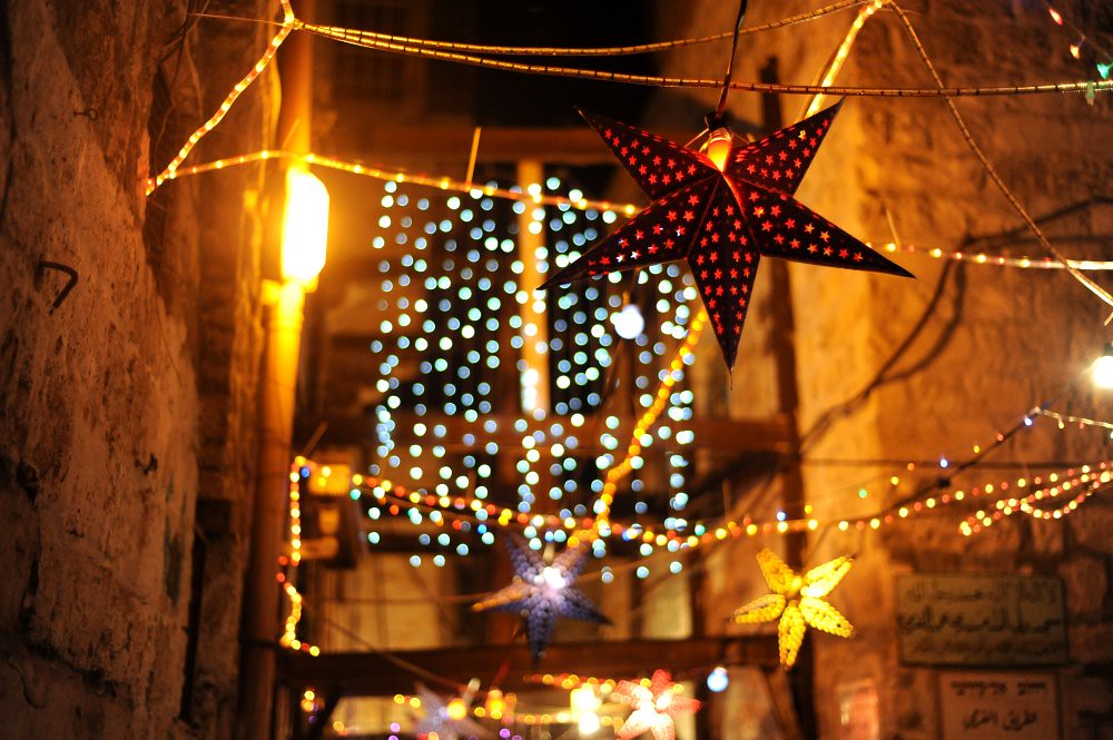 Ramadan decorations in Jerusalem Decorations in the street… Flickr