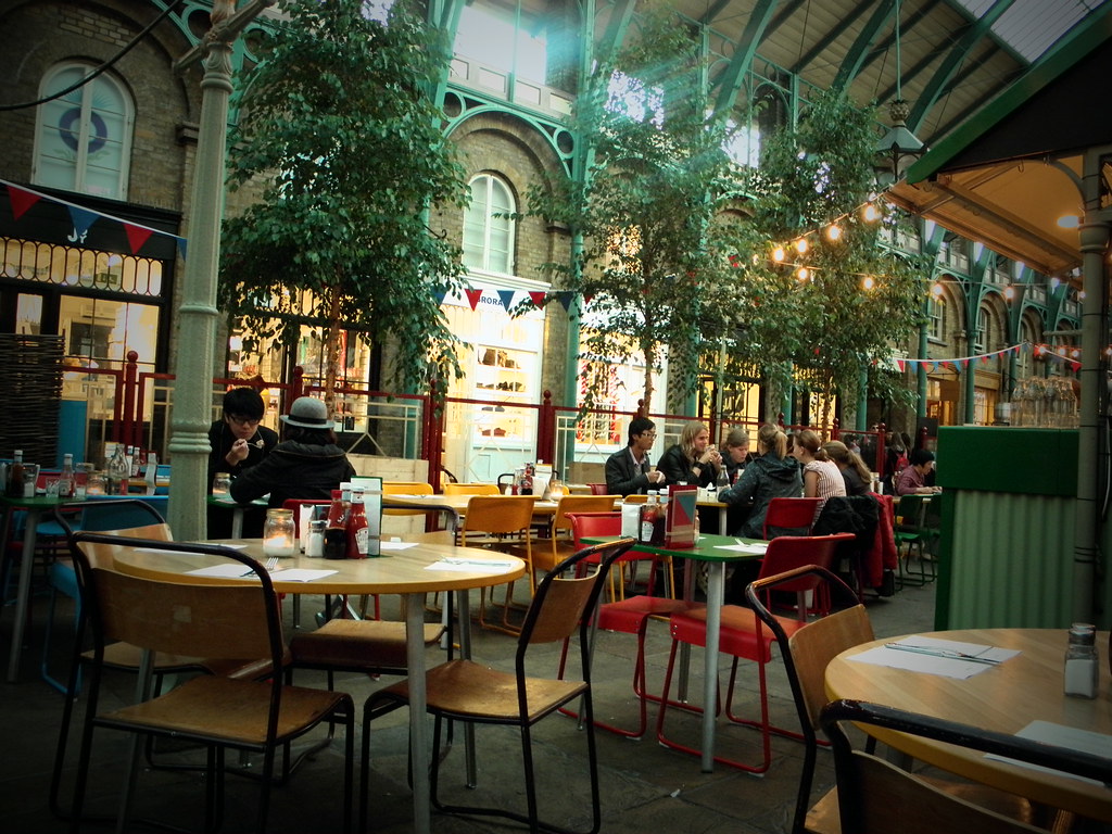 Covent Garden Cafe B!anka Flickr