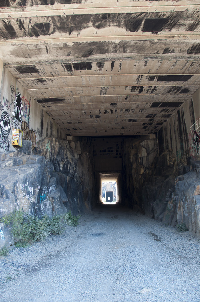 Inside the Snow Shed Donner Pass jankertown Flickr