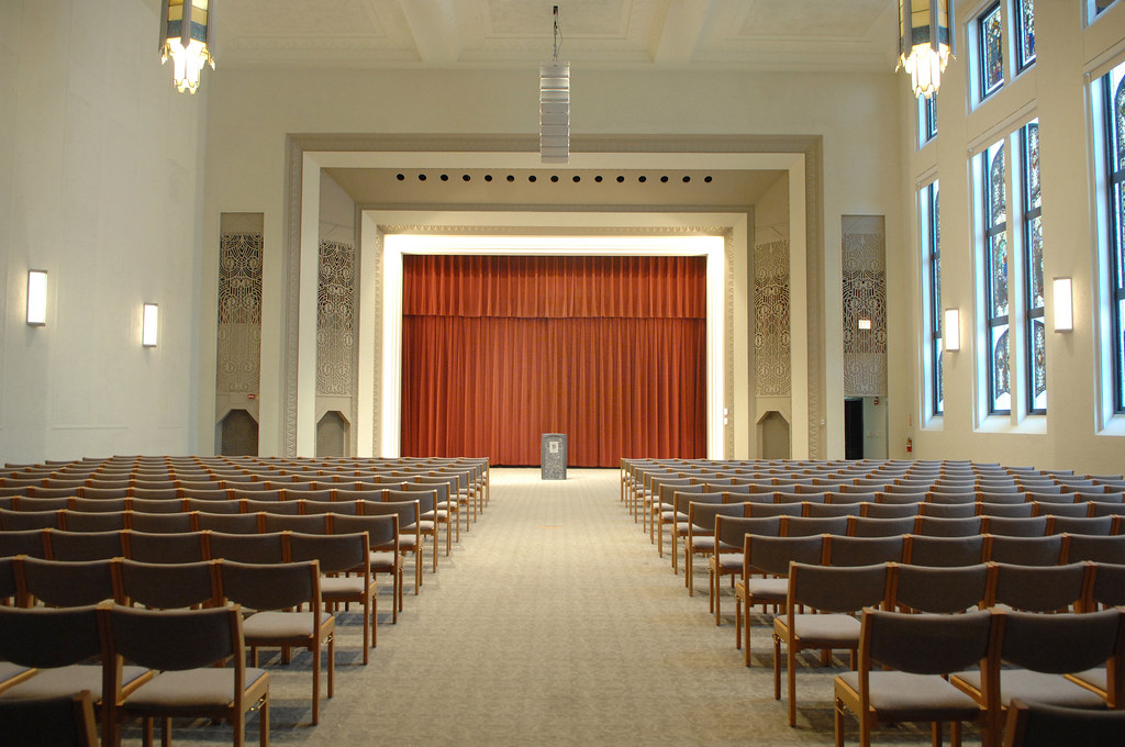 Mundelein Auditorium front view Loyola University Chicago Conference Services Flickr