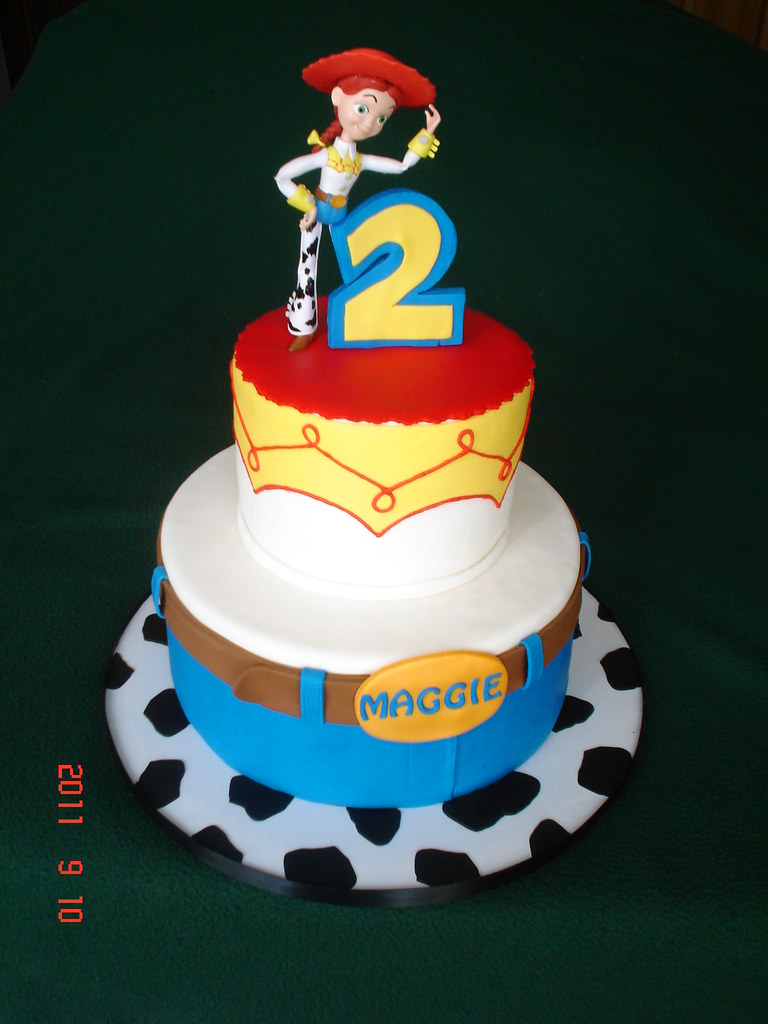 Jessie Toy Story Cake For a little girl who loves Toy Stor… Flickr