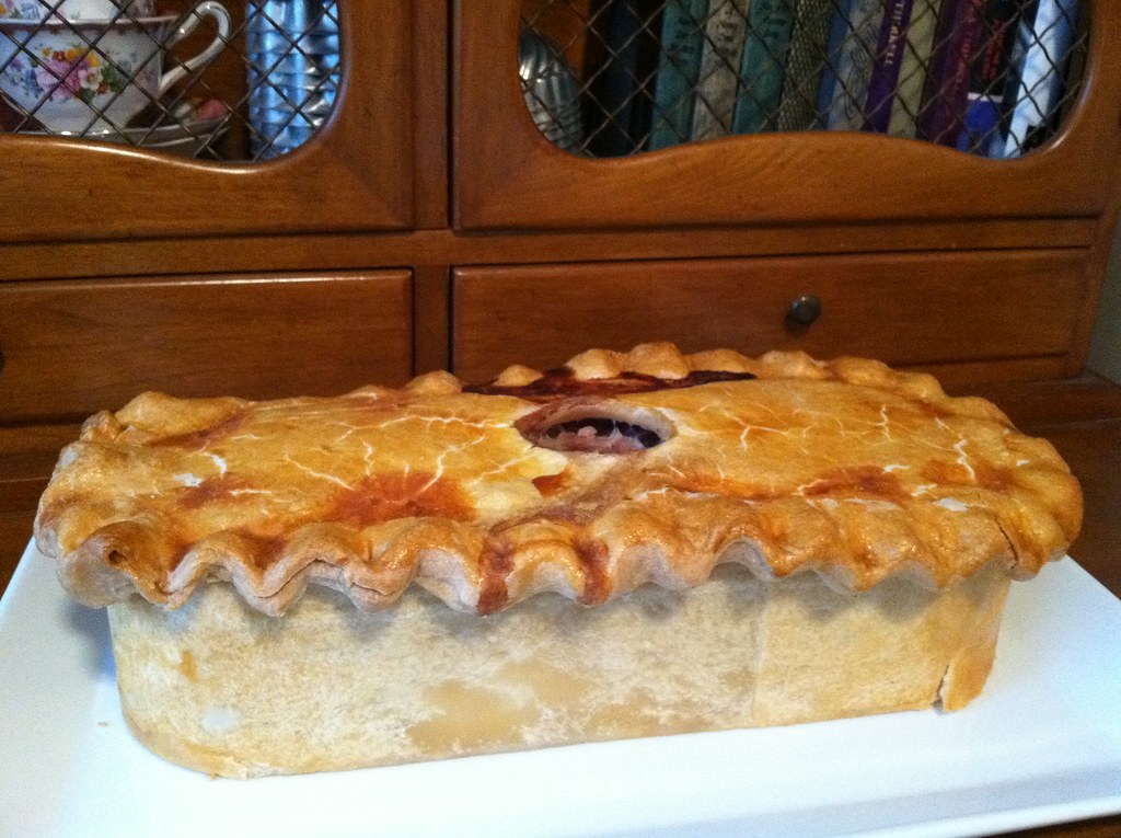 Veal and Ham Pie Lauren Hairston Flickr