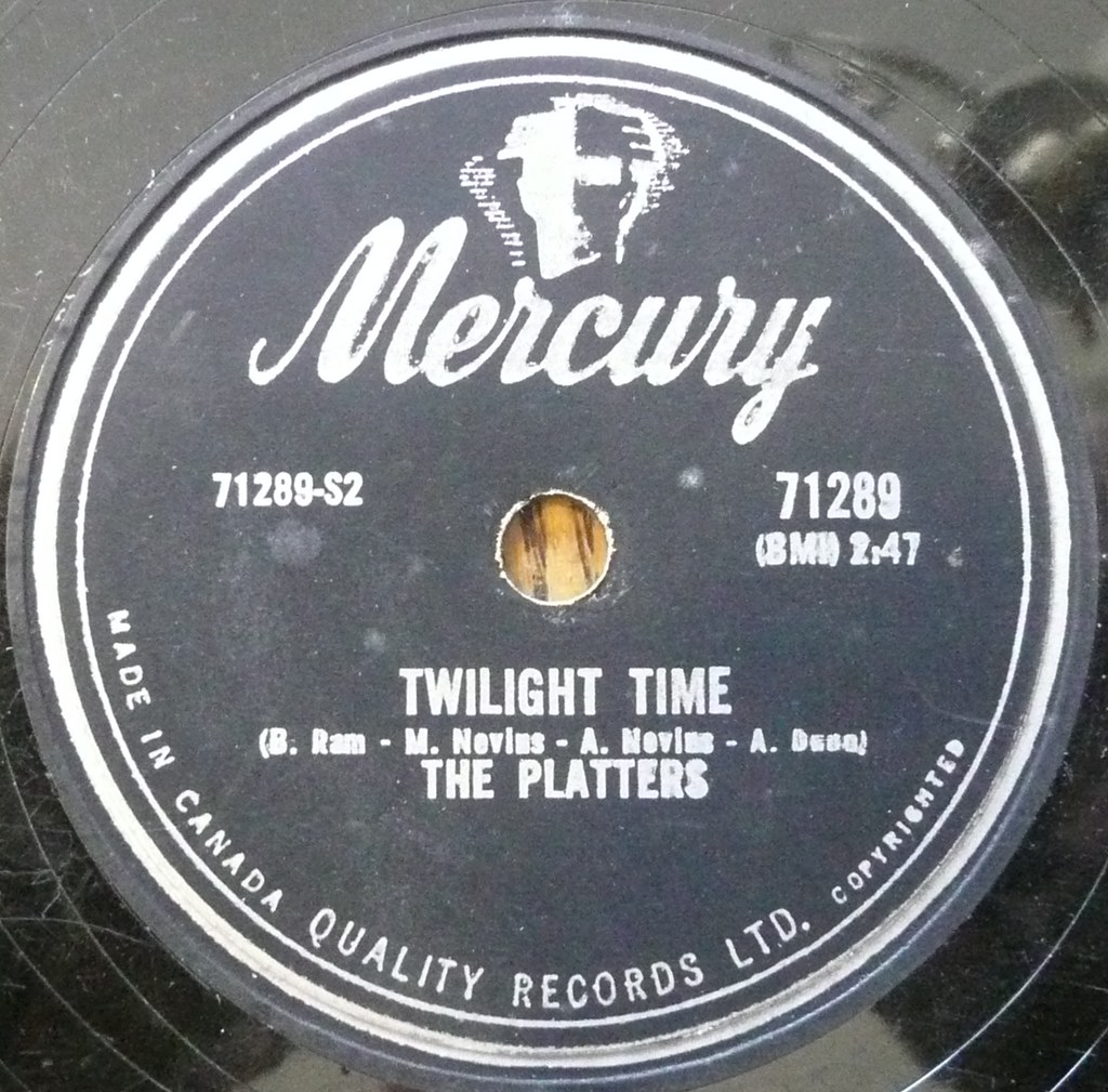 TWILIGHT TIME THE PLATTERS Frank Kelsey Flickr