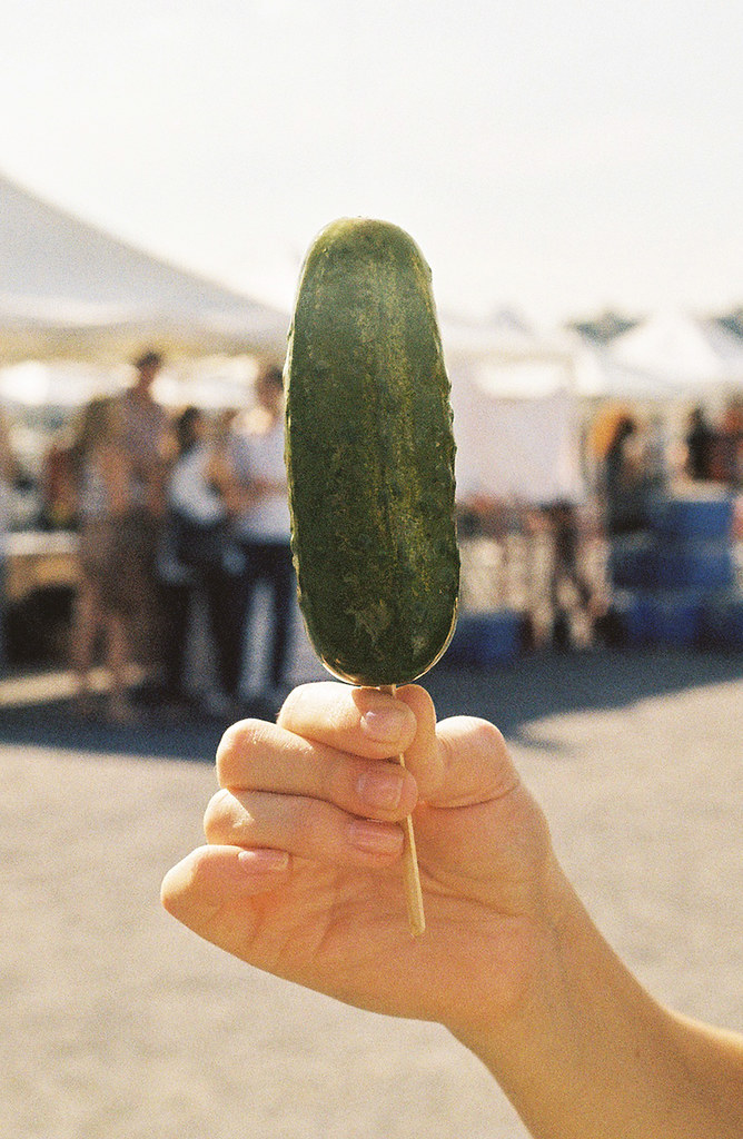 pickle on a stick Williamsburg Waterfront 9.1