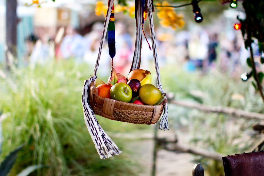 Fruit Basket A part of Disney's Dia De Los Muertos display… Flickr