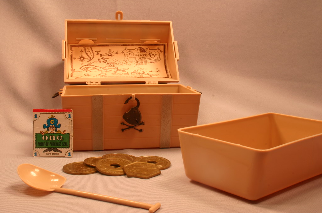 Cap'n Crunch Treasure Chest Bank (Open) Jeff Dilbert Flickr