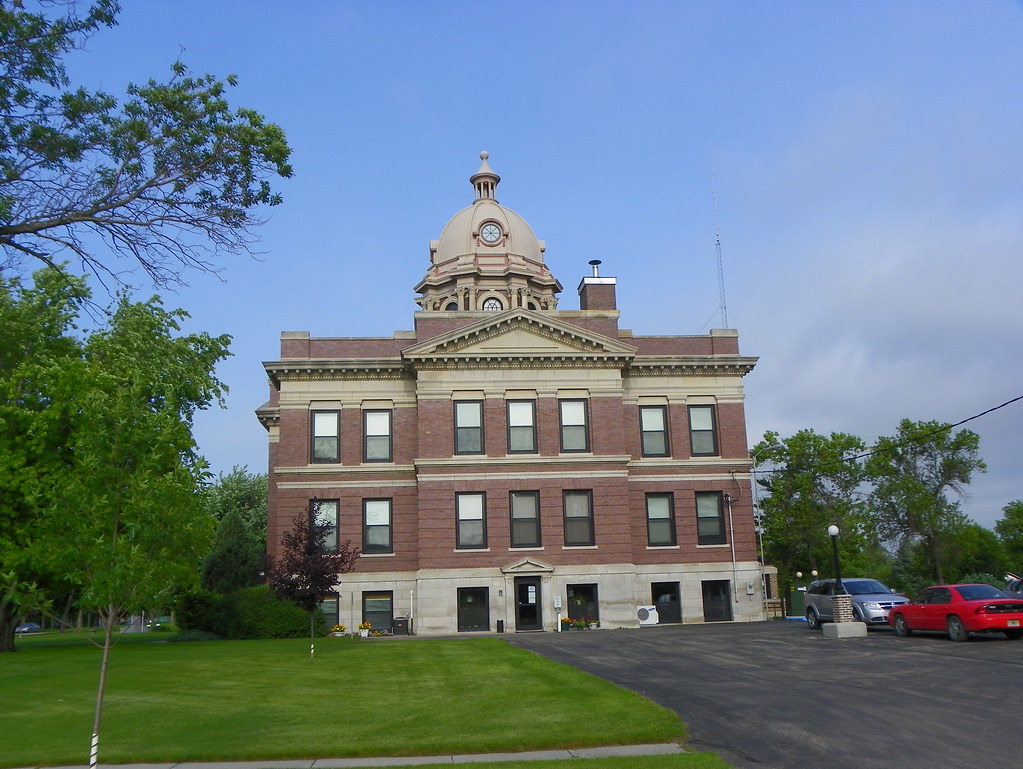 Dickey County Courthouse, Rear View Ellendale, Dickey Coun… Flickr