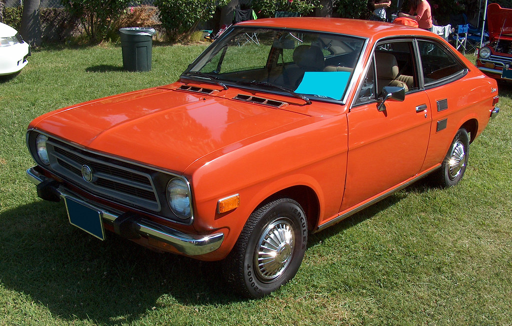 1971 Datsun 1200 Coupe My little datsun 1200 coupe (glass has been