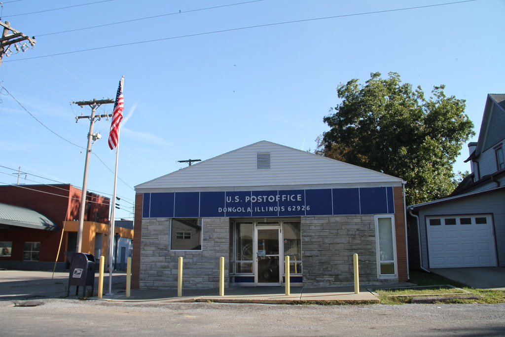 Dongola IL, Post Office, 62926, Dongola Illinois, Union Co… Flickr