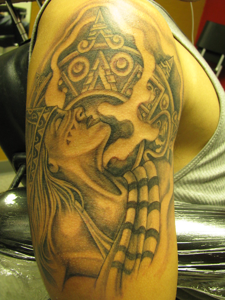 Aztec Princess Tattoo