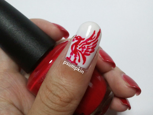 Liverpool Nail Art 2 Visit my nail blog at polishedpinky.b