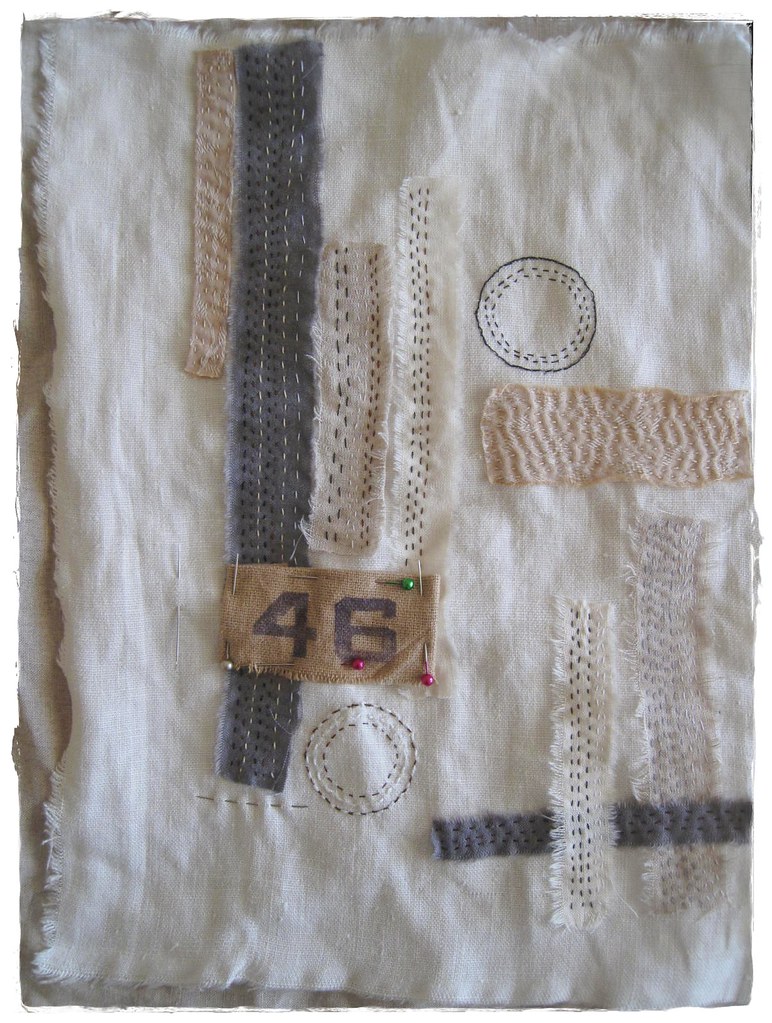 "Manifold Destiny" String Theory Running Stitch WIP Fabric… Flickr