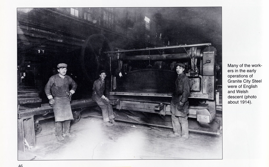 Granite City Steel Workers 1914 Interior of the Steel Wo… Flickr