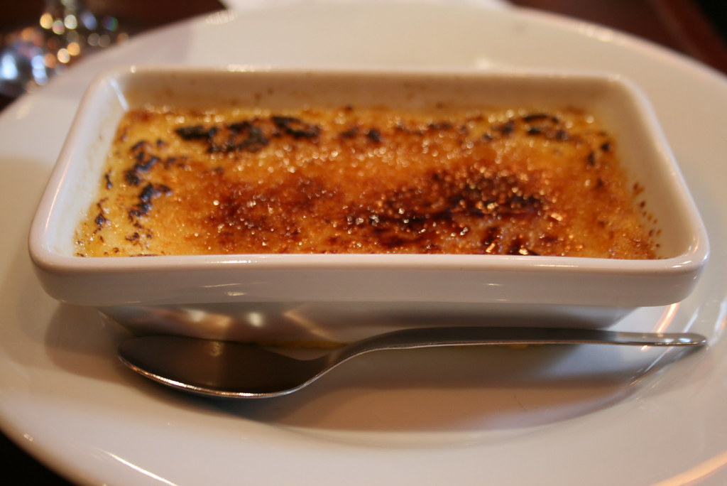 Creme Brulee Close Up At a restaurant near the Opera Garni… Flickr