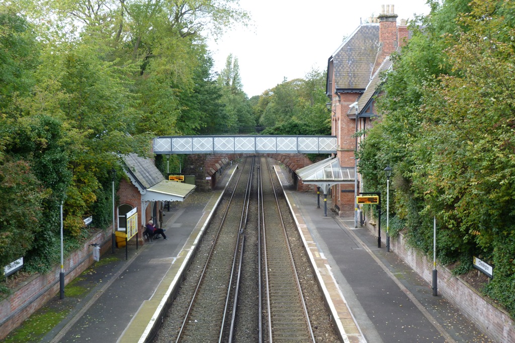 Cressington Railway Station. South Liverpool. Puerto De Liverpool