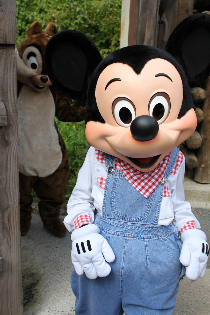 Mickey Mouse Disneyland Park. Disneyland Paris, August 201… Flickr