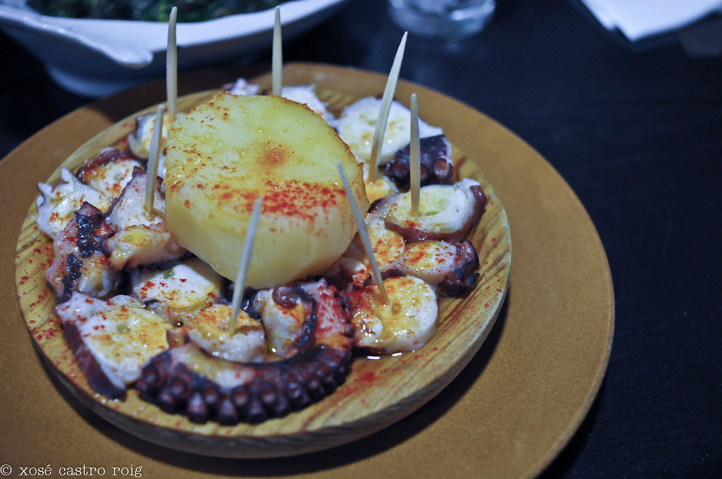 Pulpo «á feira» con cachelos Typical Galician (Spain) reci… Flickr
