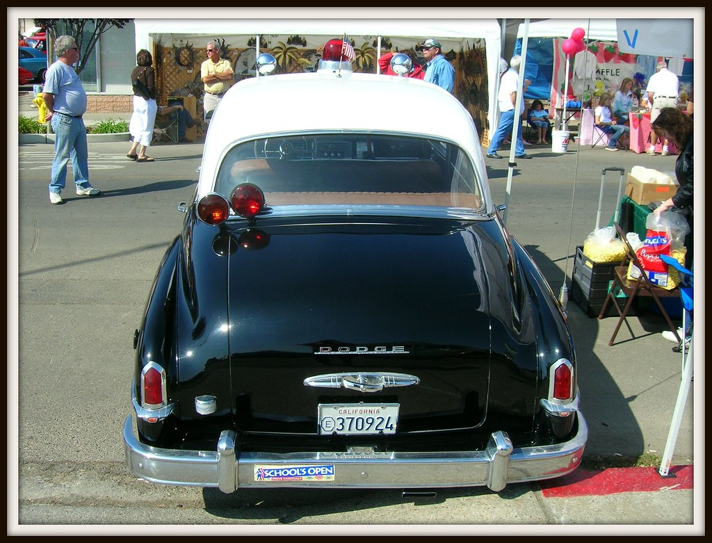 1950 Dodge Rio Vista Police Car 2 (DRW) Photographed at th… Flickr