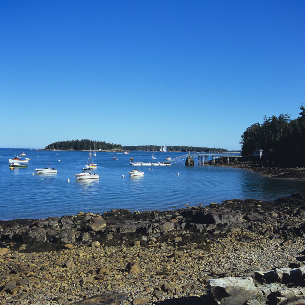 Northeast Harbor, Maine (2011) View from the mouth of the … Flickr