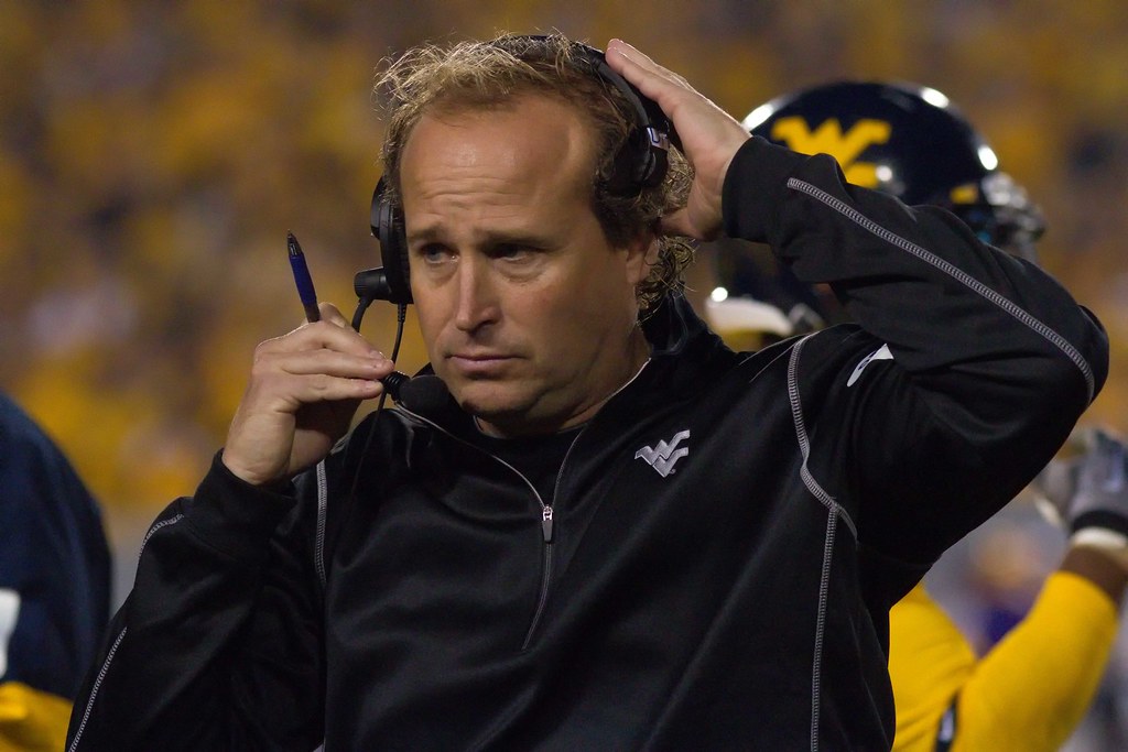 West Virginia Coach Dana Holgorsen vs. LSU pulper Flickr