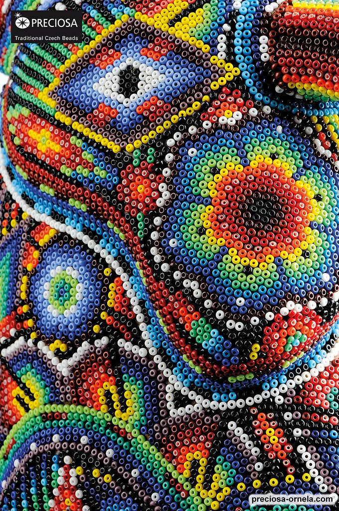 The Huichol Art with PRECIOSA seed beads The Huichol and C… Flickr