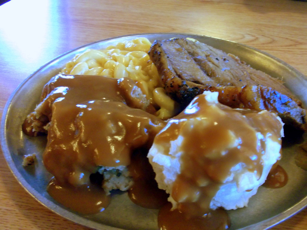 Iron Skillet Buffet Plate. Mark Flickr