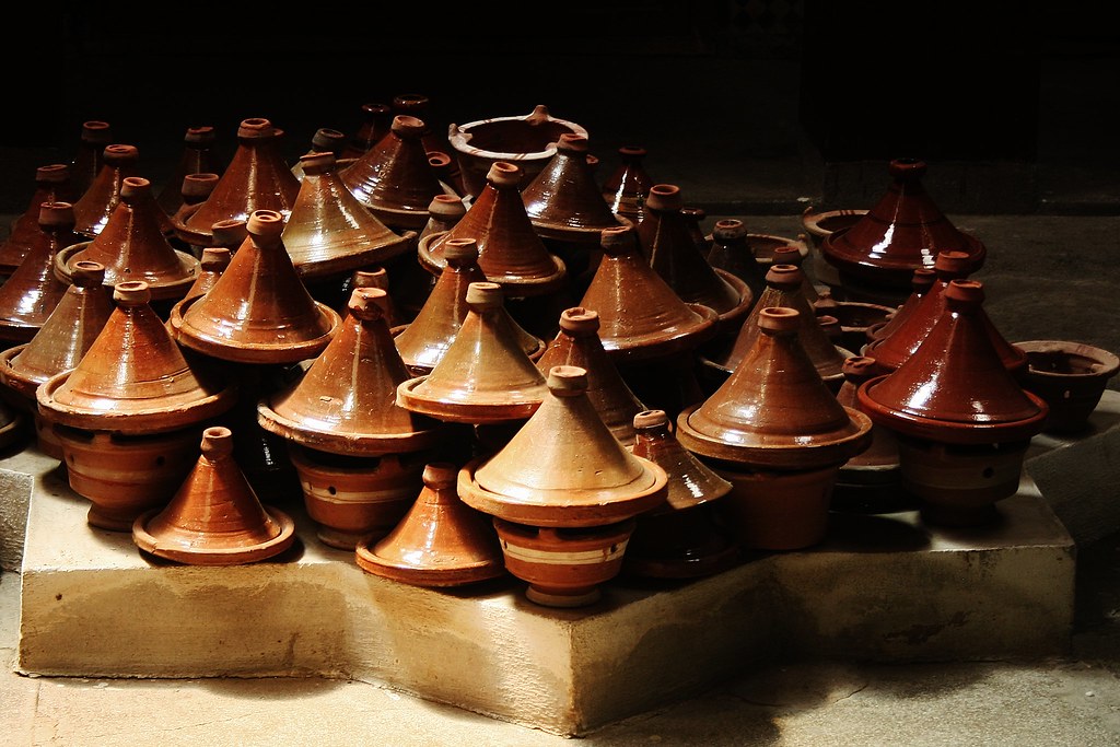 Tagines Clay cooking tagines for sale. Fes, Morocco. sonofwalrus