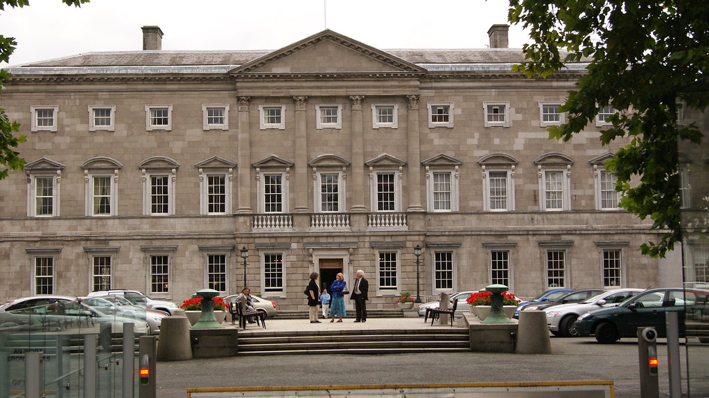 Leinster House Leinster House, the home of the Dail, The I… Flickr