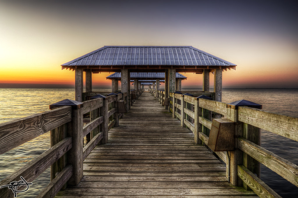 Pier, Waveland, MS Taken October 05, 2011, 647am Waveland… Flickr