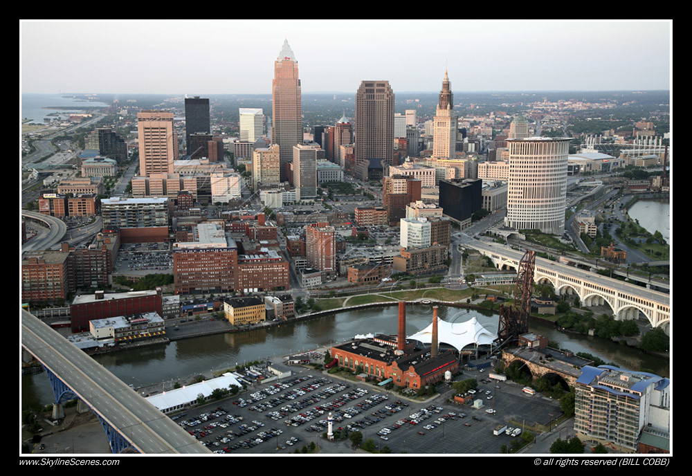 Downtown Cleveland, Ohio Downtown Skyline Aerial of Clevel… Flickr