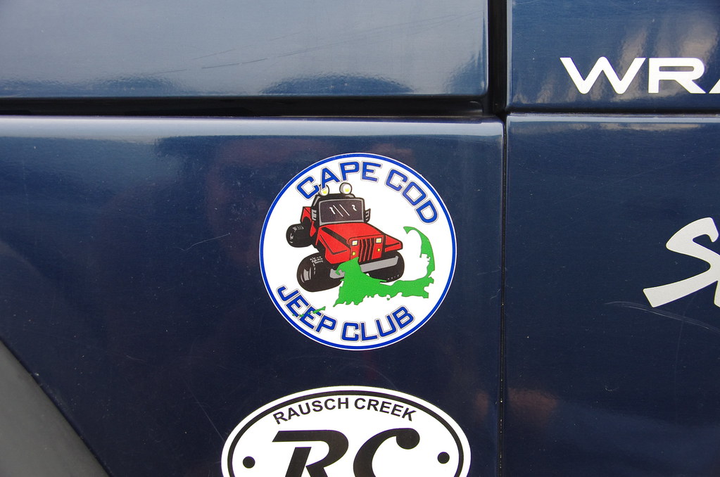 Cape Cod Jeep Club Sticker On A Jeep Wrangler TJ Flickr