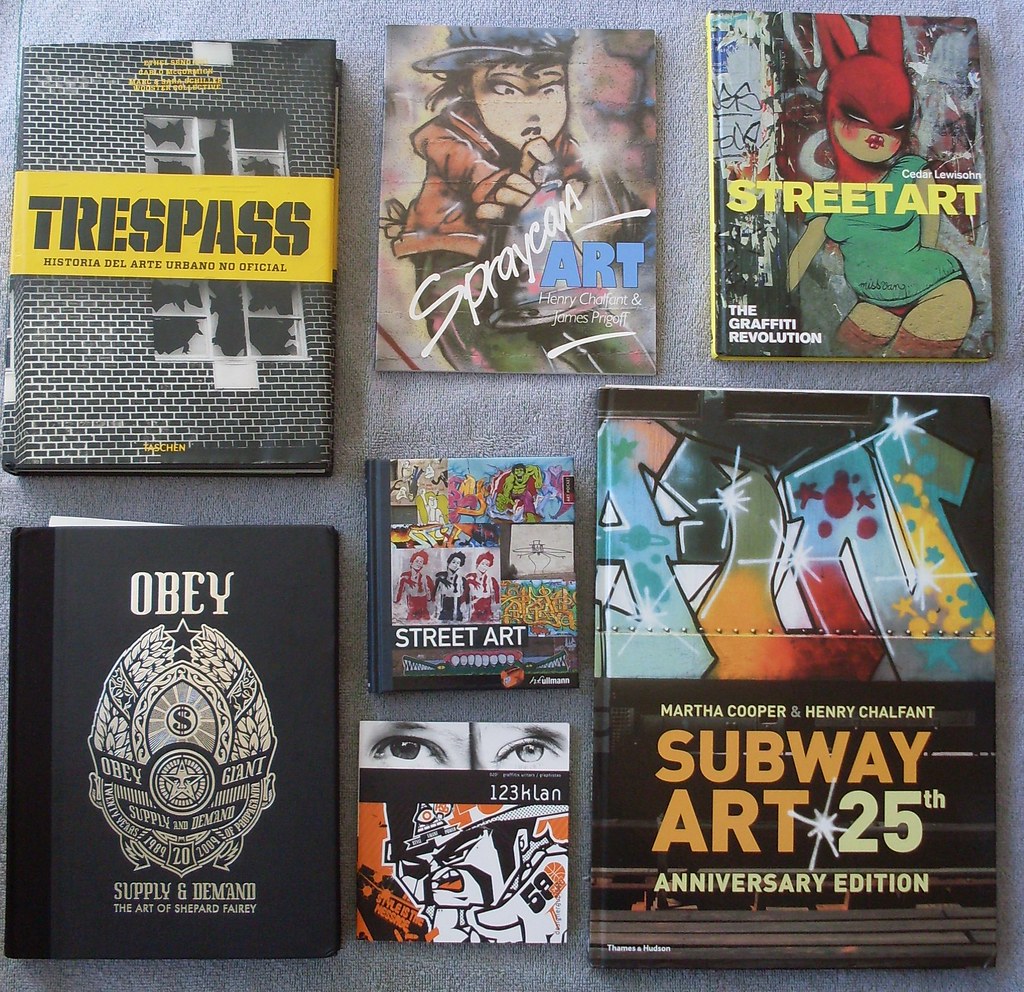 Art books Small art book collection. REKONE (AKA REK607) *ISCE