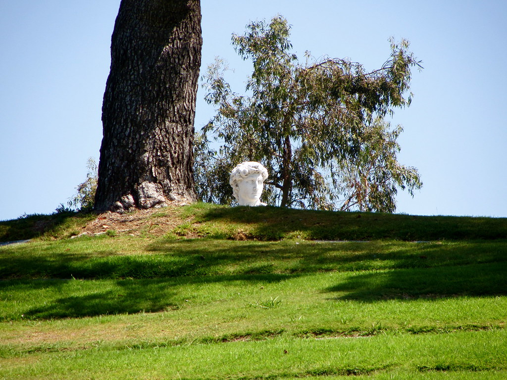 Forest Lawn Memorial Park The head of David. waltarrrrr Flickr