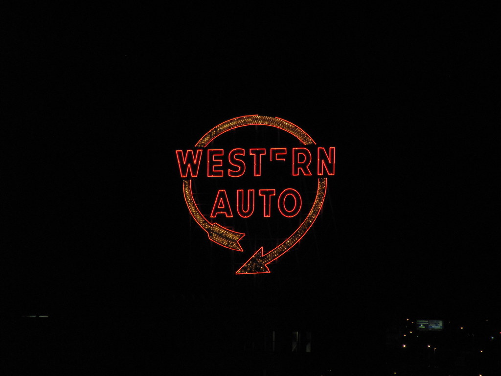 Western Auto Western Auto Neon Sign Downtown Kansas City