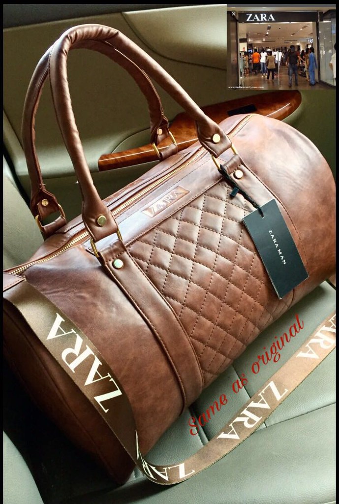 Zara Duffle bag Flickr