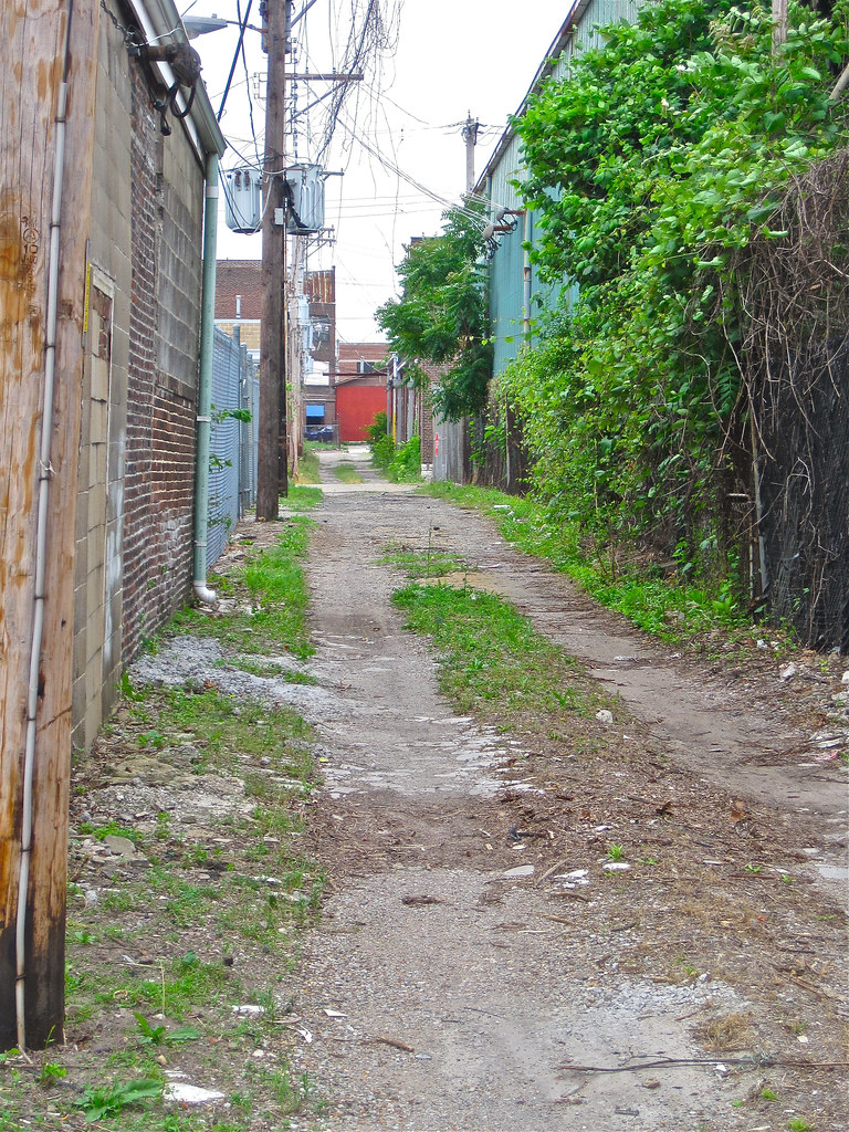 Alley, St. Louis, MO A back alley in St. Louis, Missouri. Robby Virus Flickr