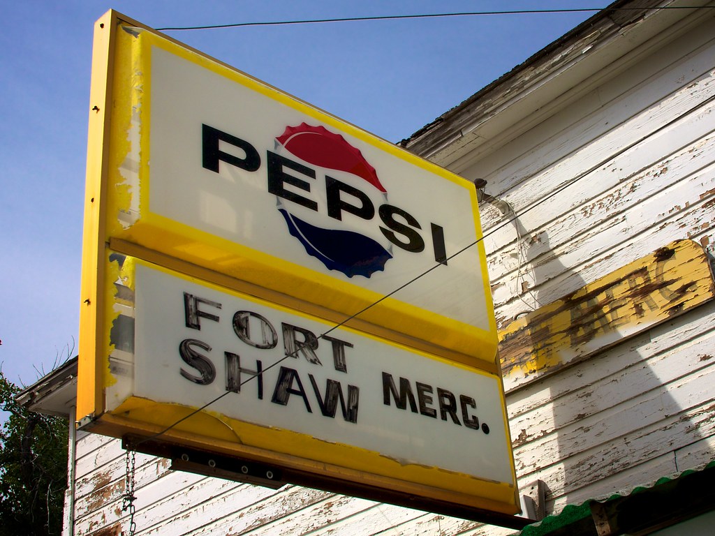 Fort Shaw Merc. Fort Shaw, Montana. Chris Saulit Flickr
