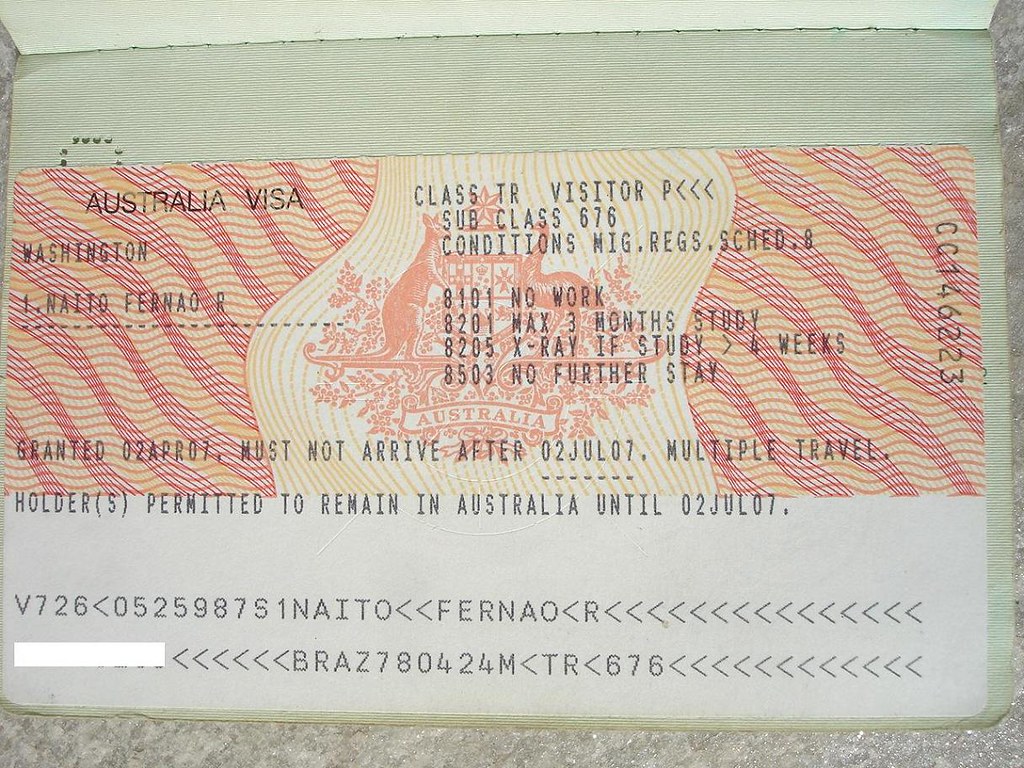 Visto Austrália / Australia visa a photo on Flickriver