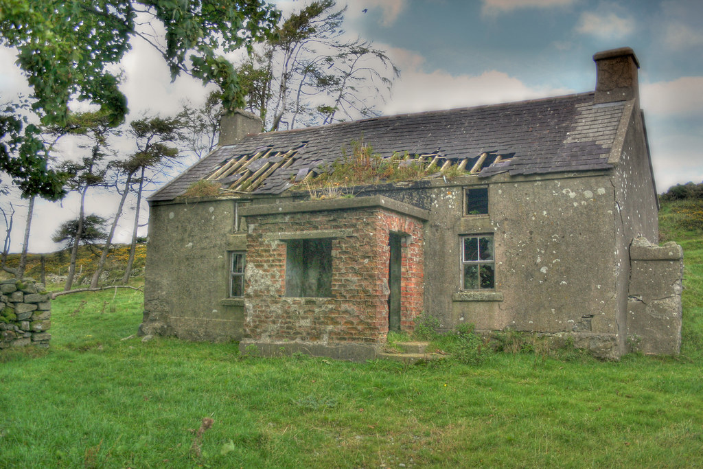 Ruined Cottage Ruined Cottage near Newcastle Co. Down John_Images Flickr
