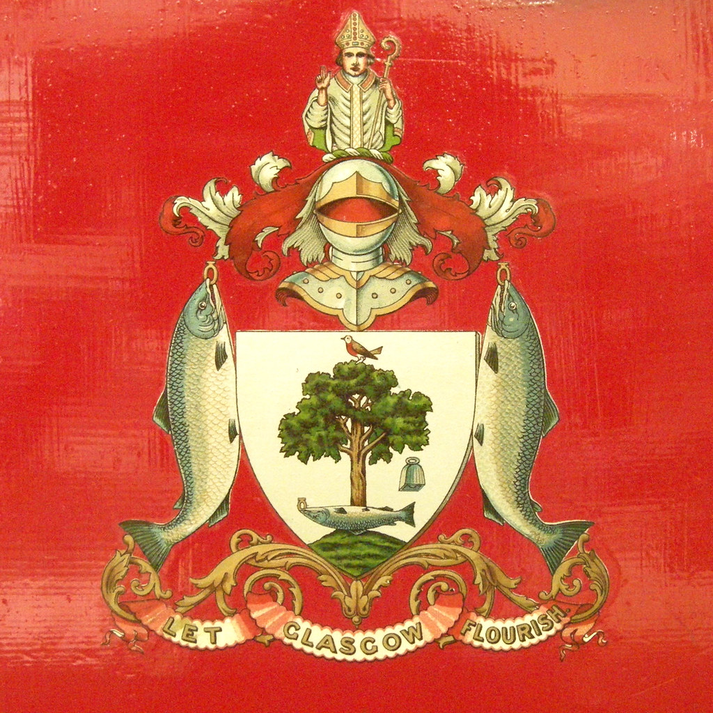 Let Glasgow Flourish the Coat of Arms of Glasgow painted (… Flickr