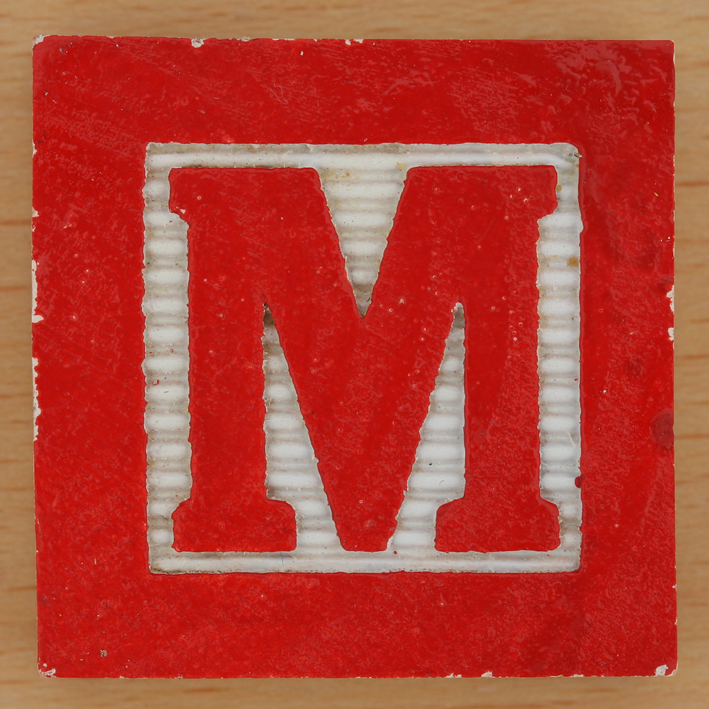 Fridge Letter M Leo Reynolds Flickr