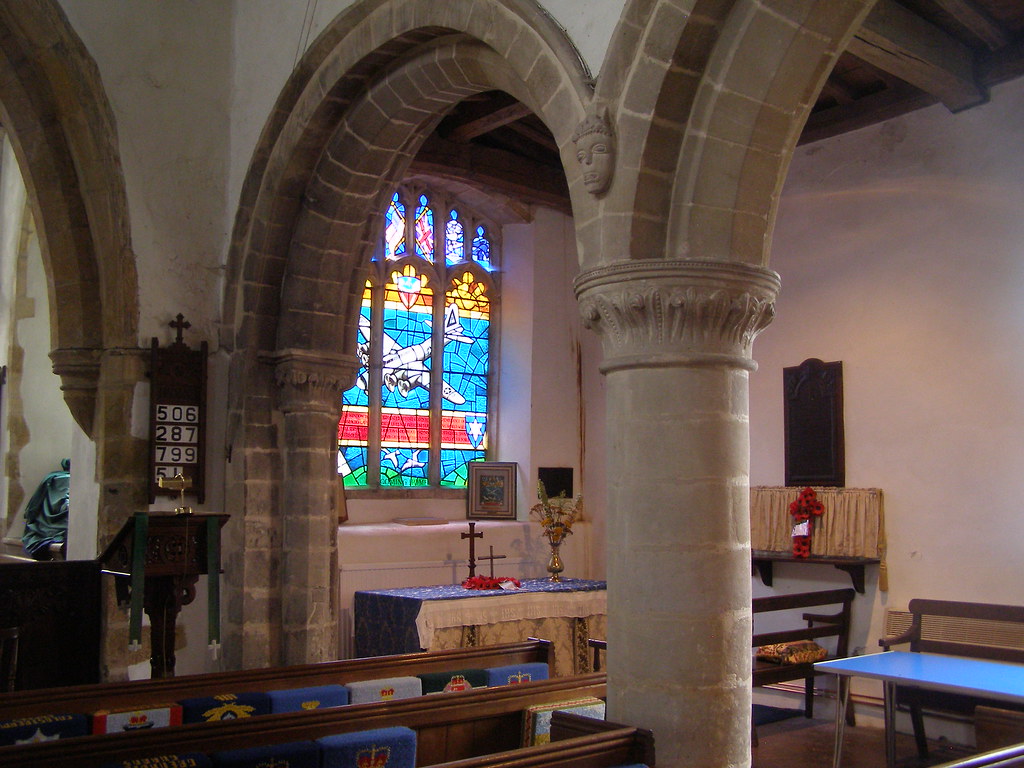 Grafton Underwood Church interior. Sunchild57 Photography. Taking a