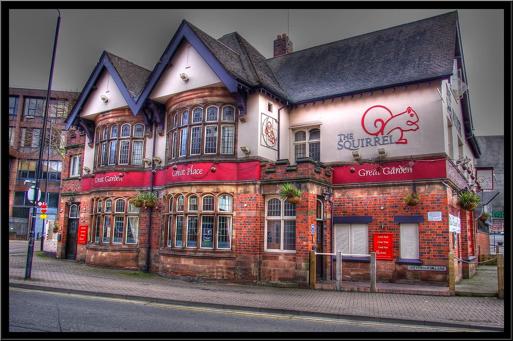 The Squirrel Pub Coventry. (reworked) nexapt101 Flickr
